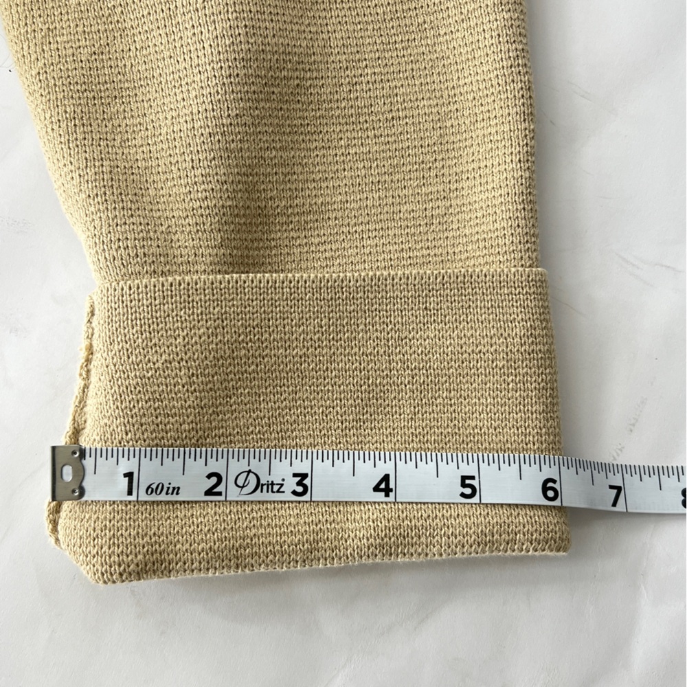 J CREW Women’s Size S Knit Cardigan. Camel Color. Gold buttons. Pockets. - Picture 3 of 12